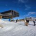 view from Villard-de-Lans ski resort on the french alps winter holiday