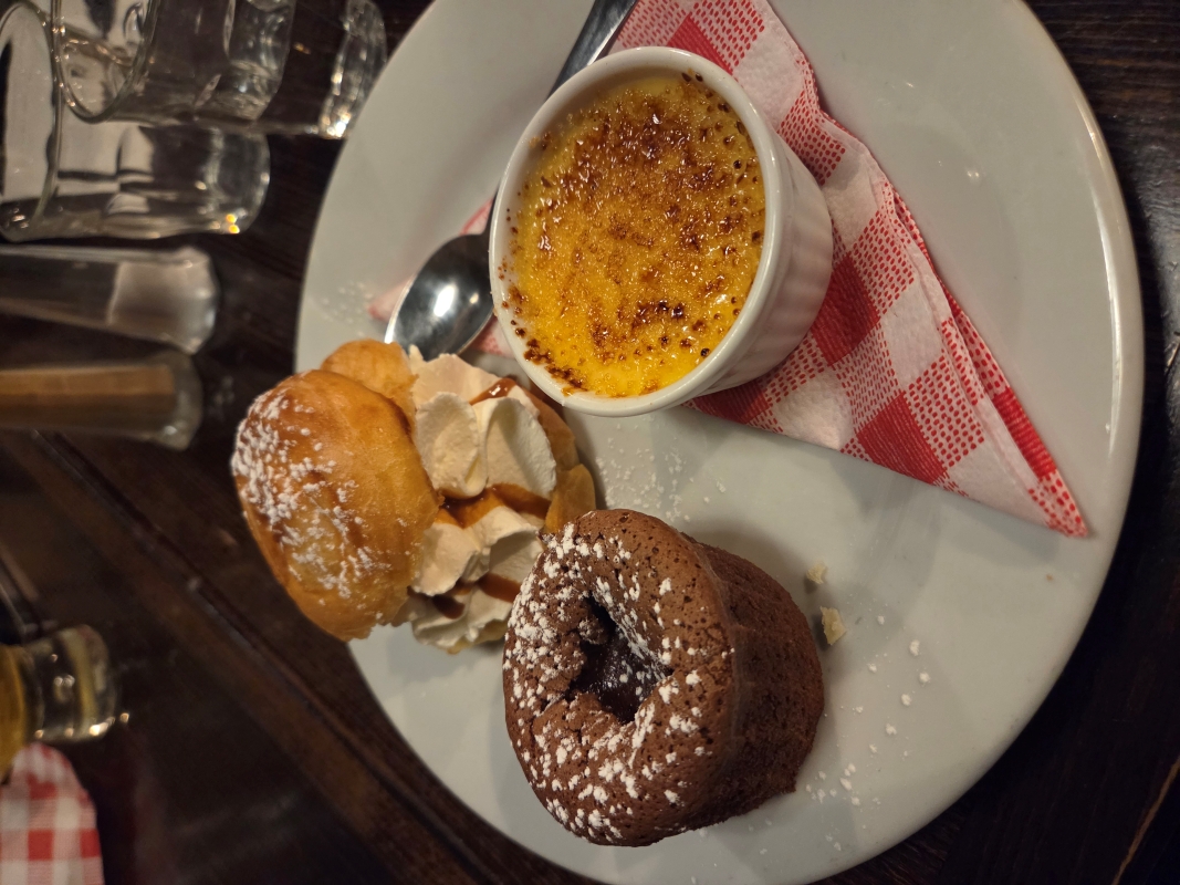 french dessert at chez marius in grenoble by alexandra in england uk blog