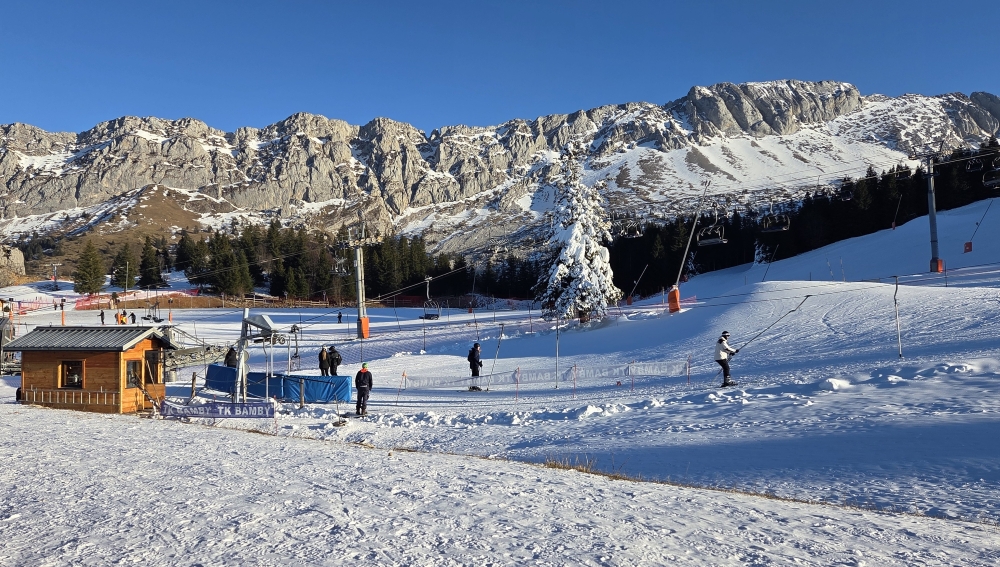 learning to ski as an adult in Villard-de-Lans