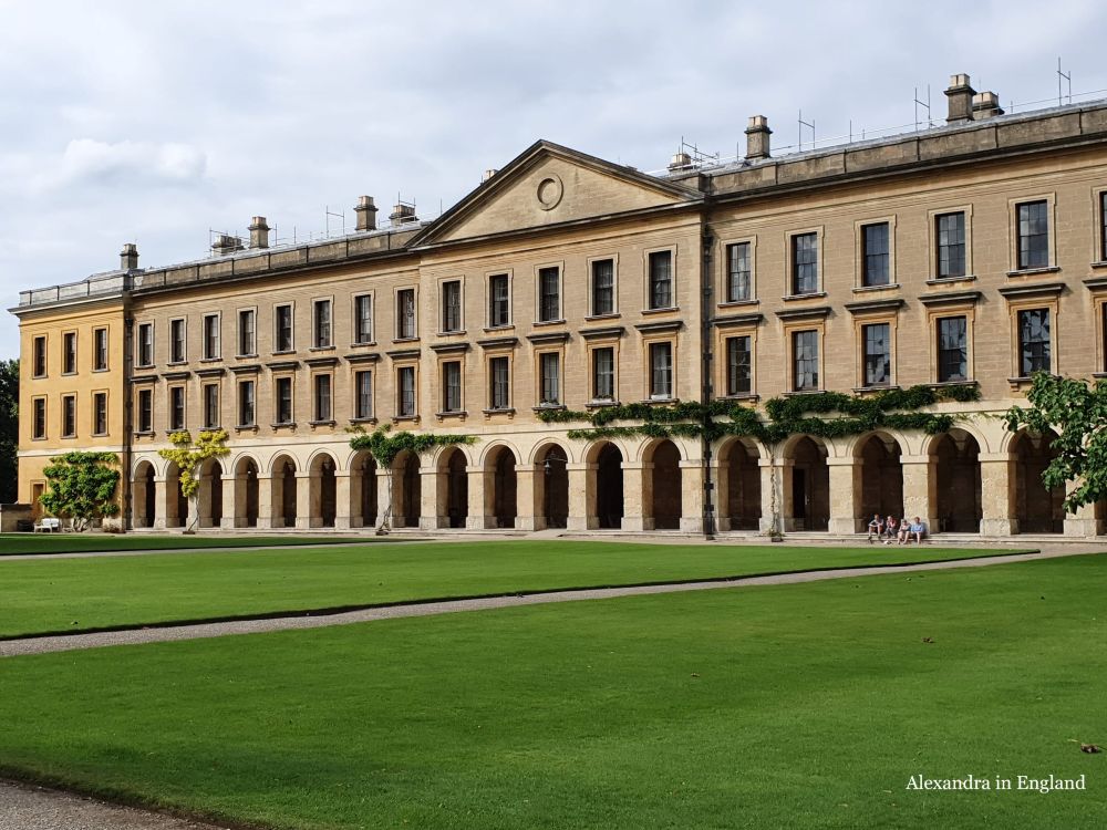 The Great Quad Oxford - captured by Alexandra in England